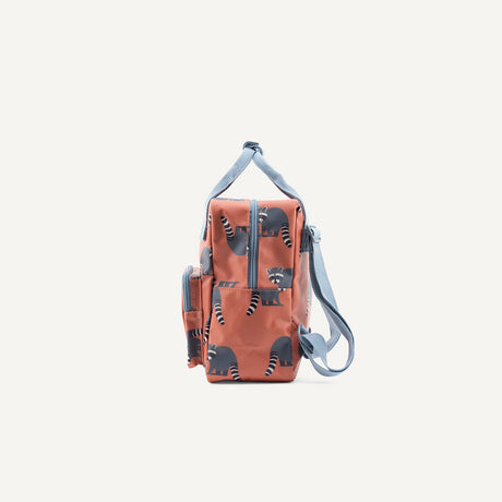 Studio-Ditte-kinder-rugzak-wasbeer-roest-rood