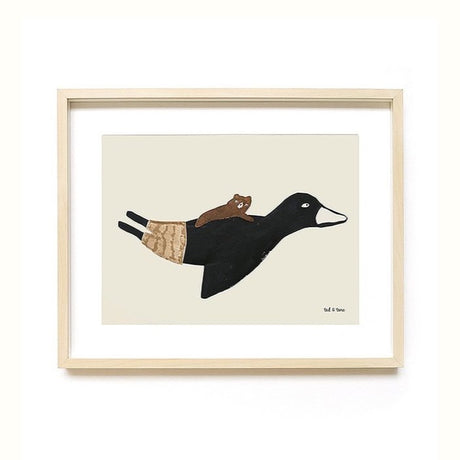 Ted & Tone Taking care for you poster. A4 formaat.