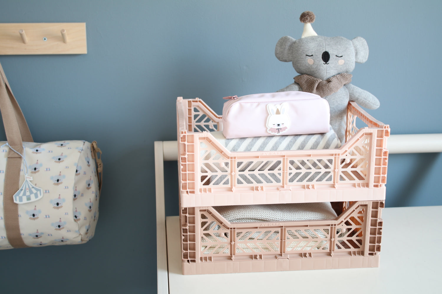 Ay-Kasa opbergkrat medium Milk tea bij Ginger Roots