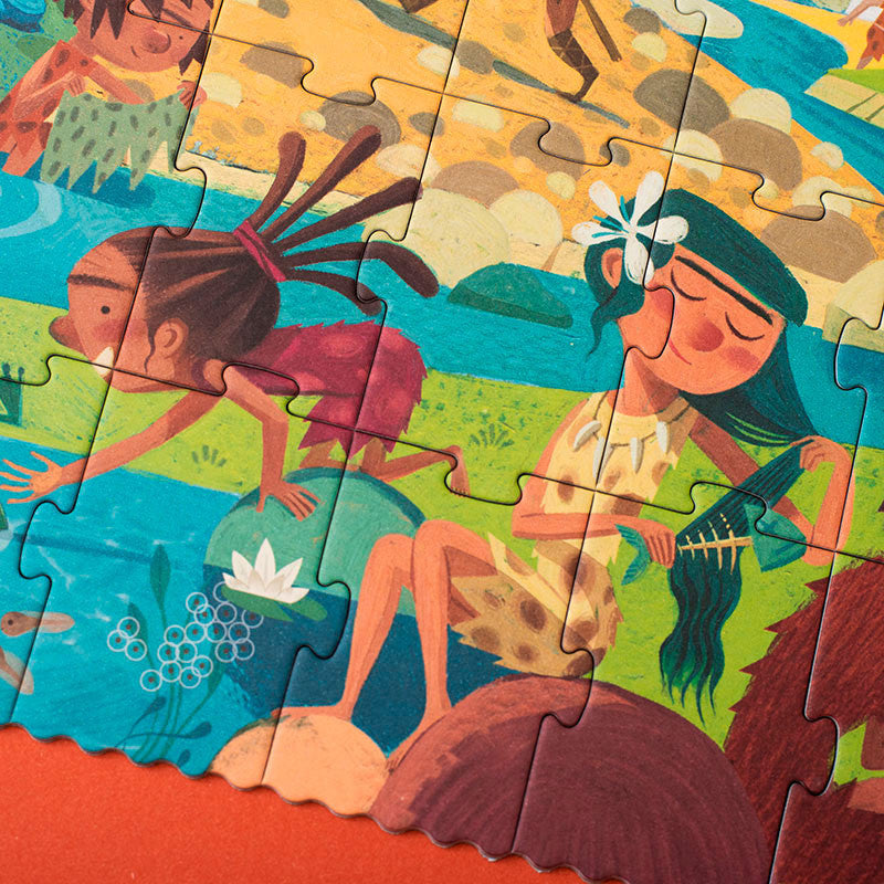 Londji puzzel Prehistory voor kinderen 