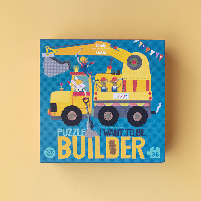I want to be... builder - Puzzel