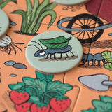 Londji rabbit's garden ontdek puzzel voor kinderen