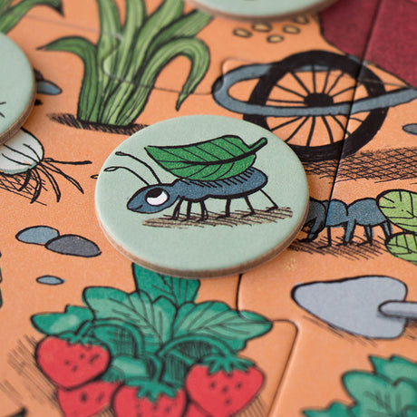 Londji rabbit's garden ontdek puzzel voor kinderen